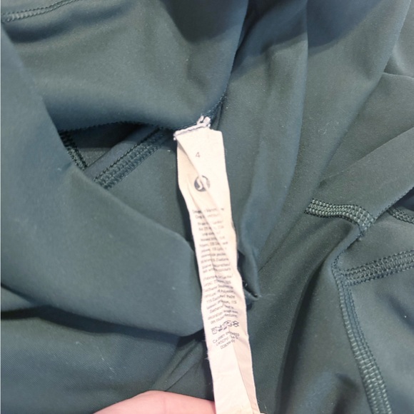 Lululemon Wunder Train High-Rise Tight with Pockets 25" Legacy Green Size 4 - Picture 4 of 9